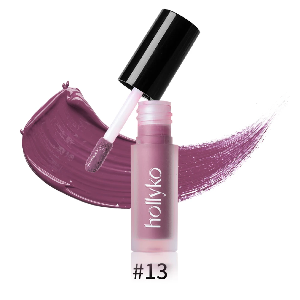 Жидкая матовая помада 2 в 1 с подводкой для губ, тени для век, фирменная торговая марка, жидкая помада, тени для век