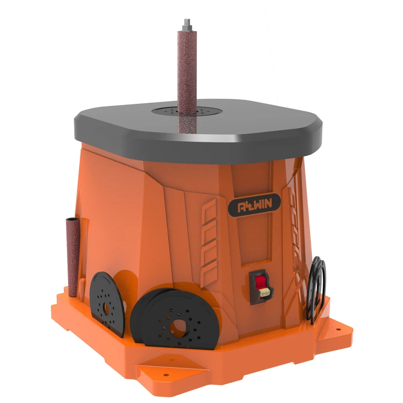 1/2 HP wood sanding vertical drum oscillating spindle sander with dust port