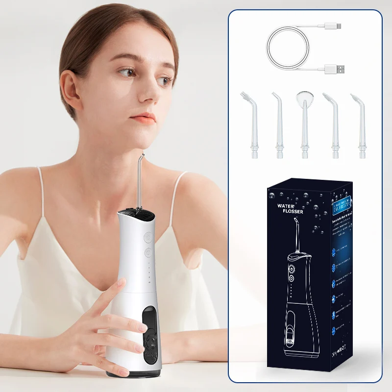 Wholesale Custom Water Flosser Cheap OEM/OEM Teeth Cleaning Dental Device Portable IPX7 Waterproof Jet Oral Irrigator Water Pick
