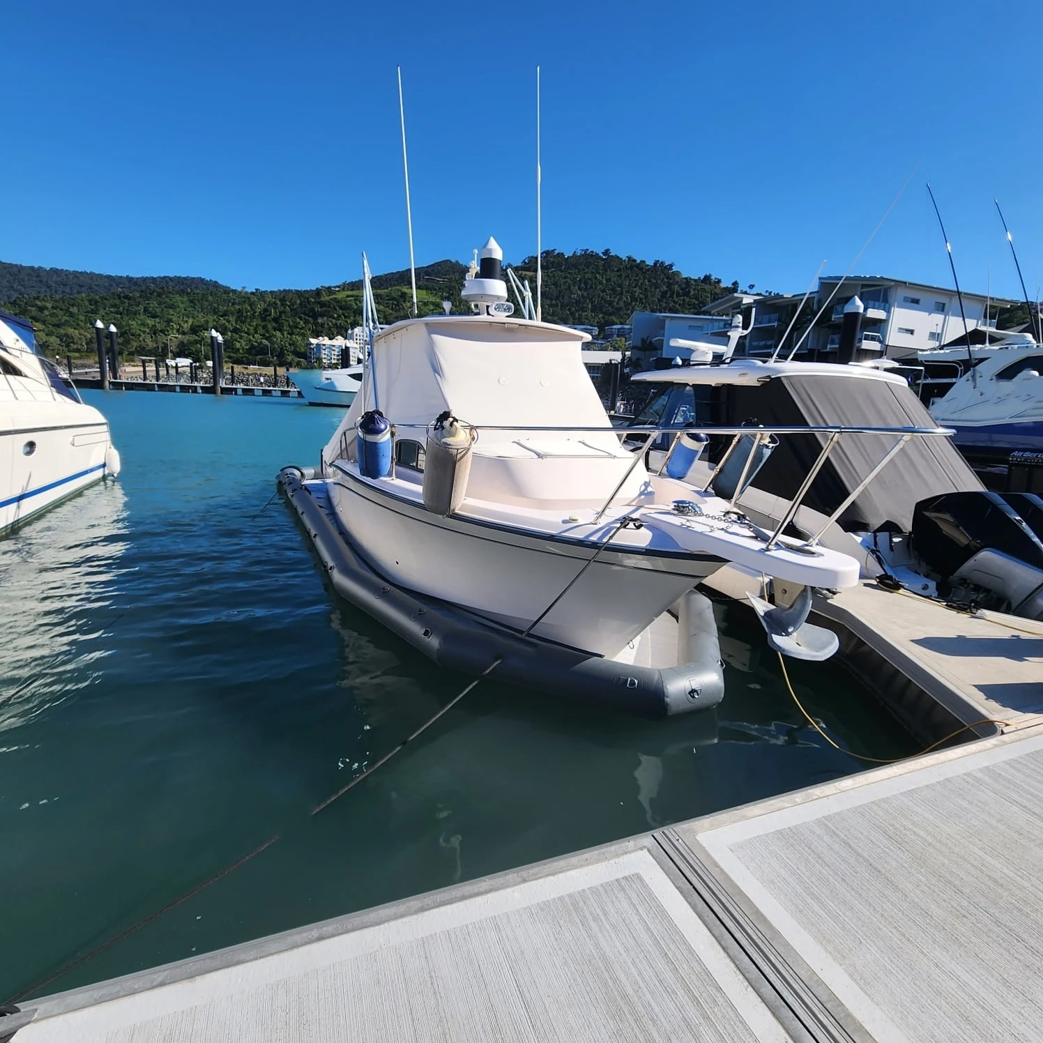 High Quality Protection of Yacht Equipment for Safe and Reliable Use at Marina Moorings
