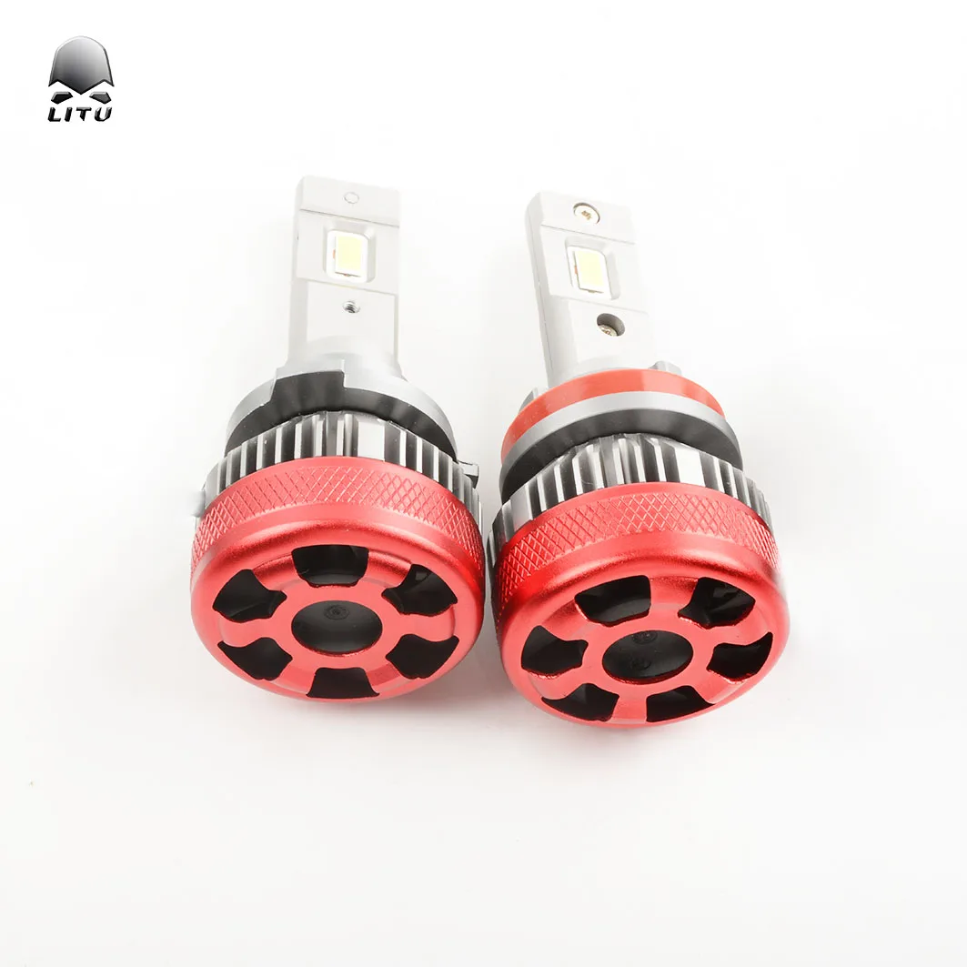 12V 80W 8000LM 6000K Auto Led Head Lamp H1 H3 H4 H7 H11 9005 9006 9012 IP68 Waterproof Car Led Headlight Bulbs