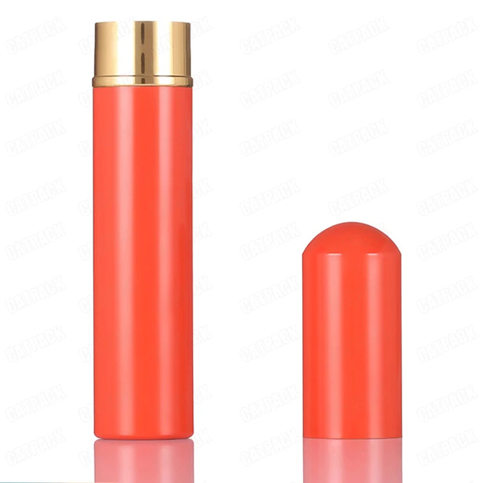 Оптовая продажа, изготовленная на заказ алюминиевая трубка для сигар с крышкой