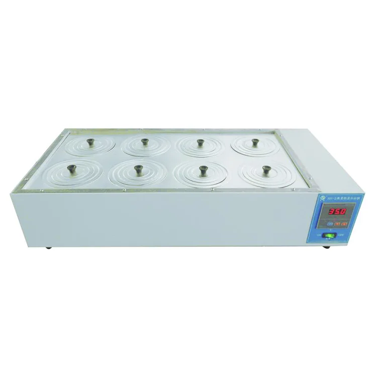 Лабораторная термостатическая ванна с 2 рядами и 8 отверстиями