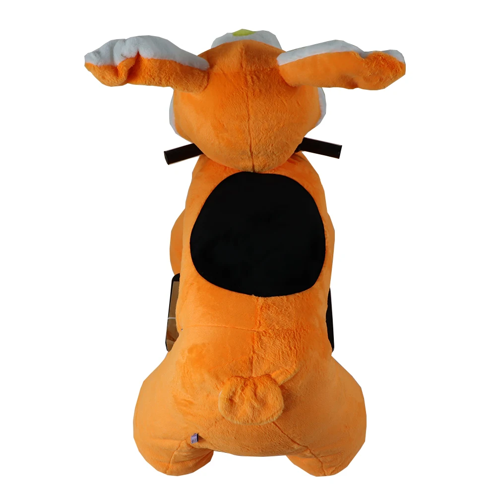Adult And Kid Size Animal Ride Kids Riding Toys Plush Animal Electric Scooter