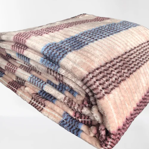 2020 fashion super soft stripes gliter leopard white color flannel coral fleece  jaquard fabrics for blanket bedsheet