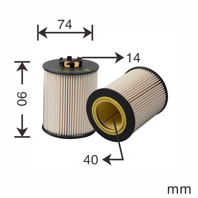 Fuel Filter TF-2705 4258970 EF-2405 Used For Excavators, Forklifts, Trucks, Loaders And Other Mechanical Equipment