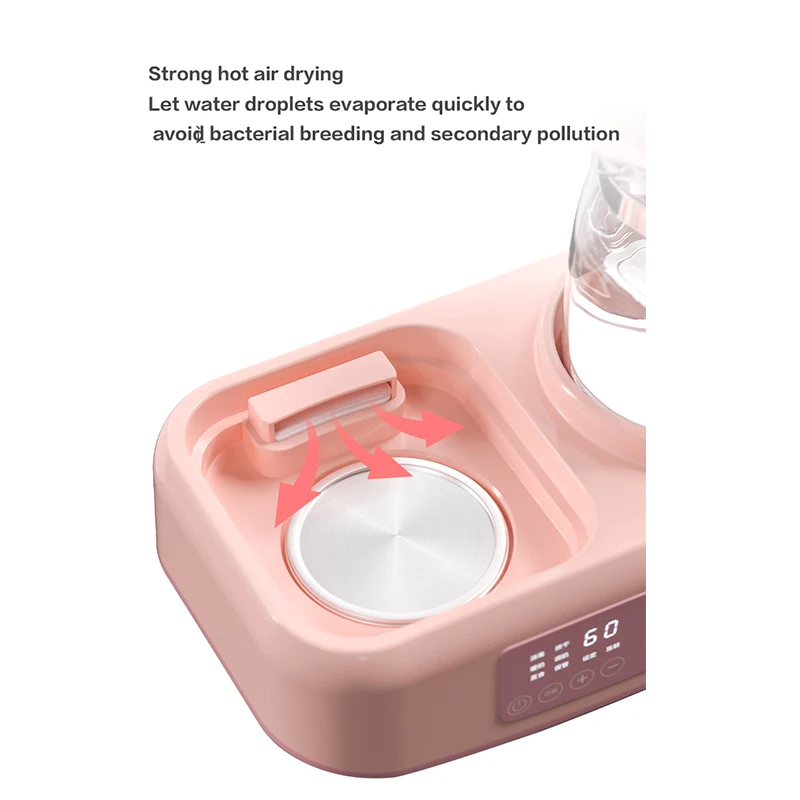 Bottle disinfectNew design three in one multifunctional baby milk milk modulator constant temperature steam sterilizer and dryer
