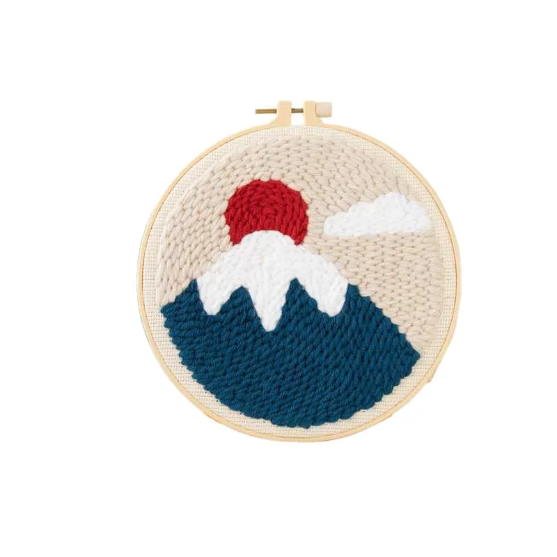 DIY Toys for Children Russian Poke Embroidery Set Package Handmade Gifts Decorative Anniversary Arts and Crafts for Kids