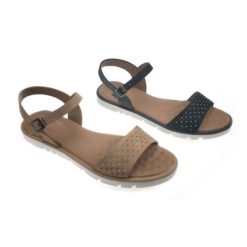 
China forand Ladies footwear top berb Shoe Home Outdoor and Soft comfort sandals for women ang ladies 