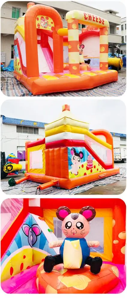 Детский Забавный упругий надувной прыгающий замок для продажи