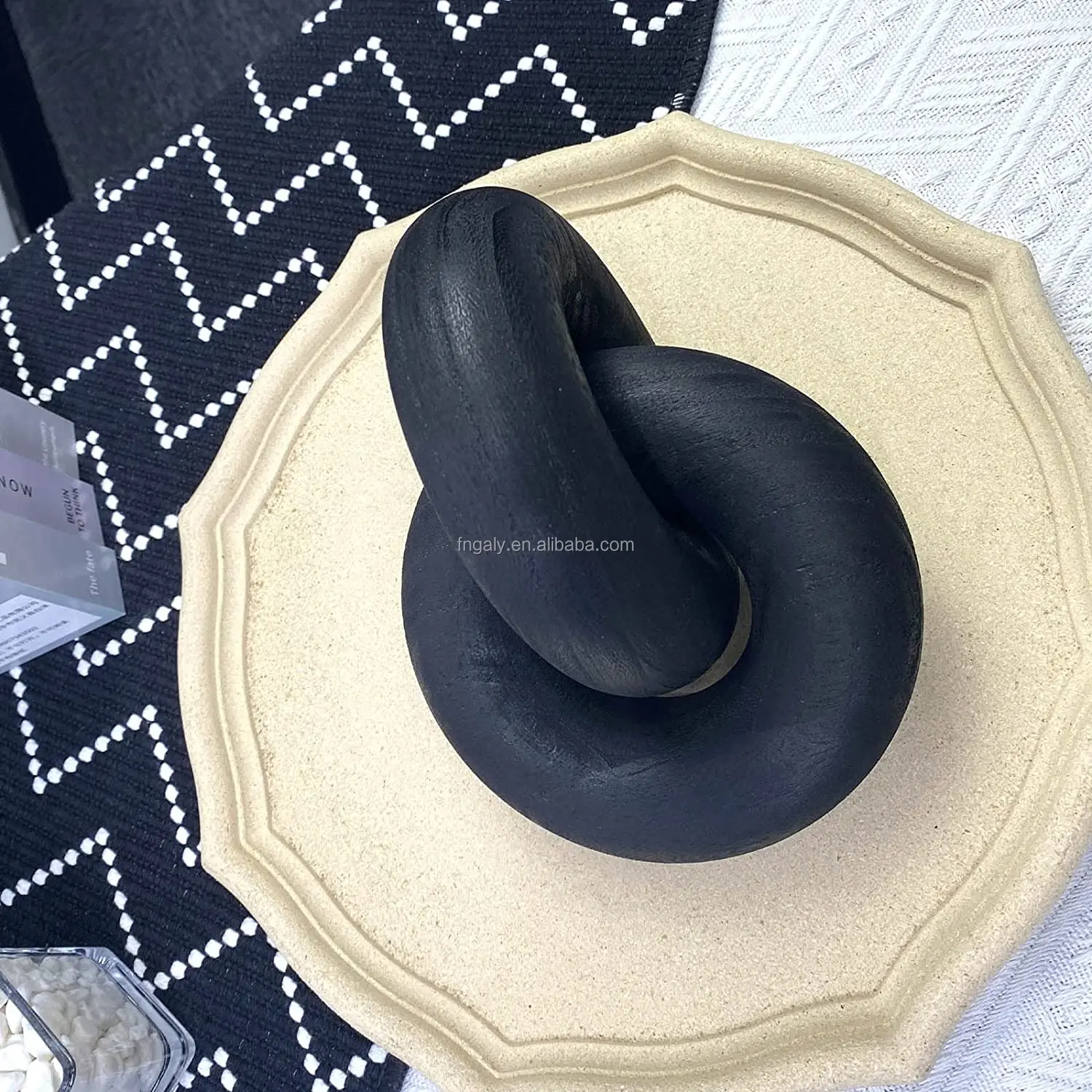 2 шт кисточки с деревянной звено цепи декором из бисера Гирлянда набор деревянными шарик ссылка резной деревянный декор стен дом молитвы декоративный