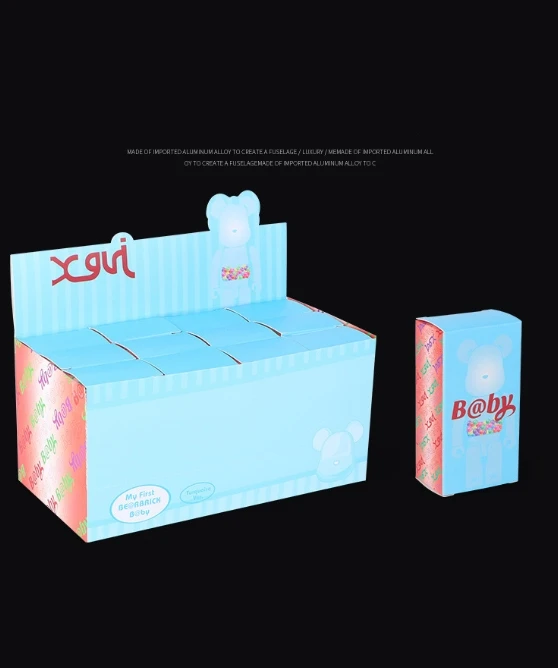 12 моделей/набор (8 см), прилив бренд Bearbrick мкм Макарон слепой ящик насильственного виниловые фигурку с штучной упаковке