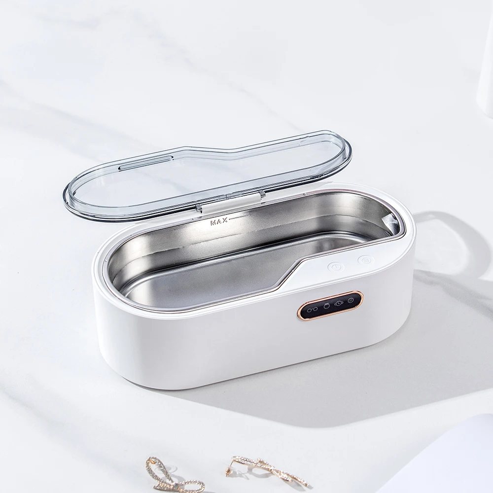 2021 OEM Household Touch Screen Cleaning Machine Eyeglasses Jewelry Watch Digital Ultrasonic Cleaner