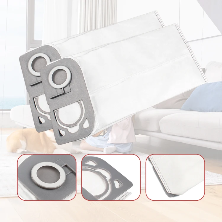 Vacuum Filter Bags Compatible with Festools Electroluxs 204308/MIDI Vacuum Cleaner Filter Bag Dust Collection Bag