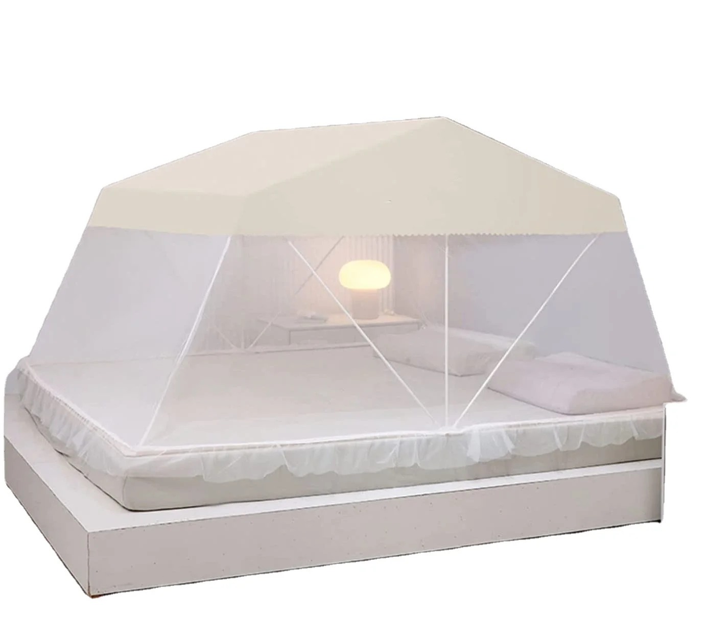 Portable King Queen Size Adults Kids Double Bed Foldable Folding Mosquito Net For Bed