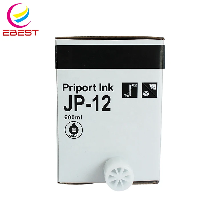 EBEST Compatible Premium Quality Ricoh DX2430 DX2330 JP7 JP12 VT600 CP110 CPI7 CPI2 600ml Digital Duplicator Ink