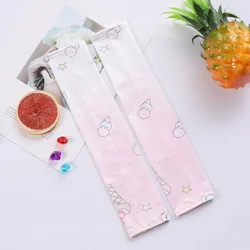Ice sleeve summer Korean style thin breathable Ice Silk UV protection arm guard oversleeve baby sun protection sleeves