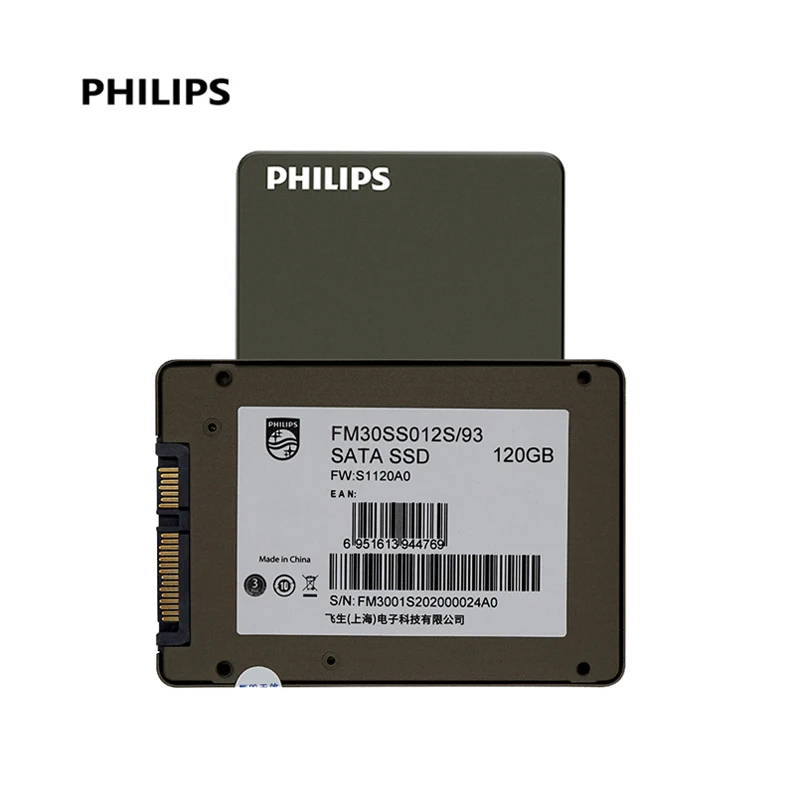Philips 120GB 240gb 480GB 512gb 1TB 2TB Internal solid state drive disco duro hard disk sata III ssd disco duro 1tb ssd 2tb