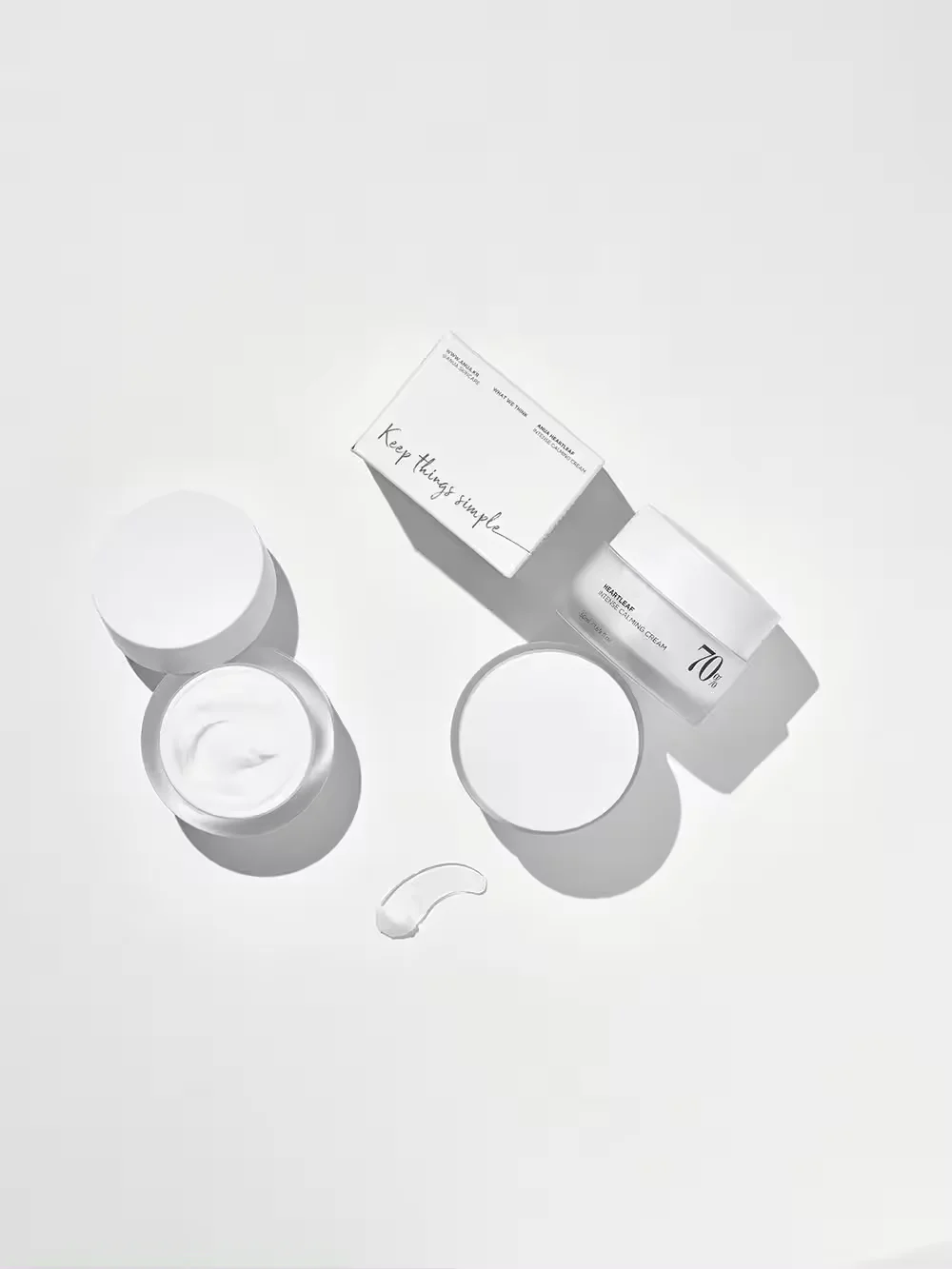 Korean Heartleaf 70 Intense Calming Cream with Ceramide whitening face cream best face for fair skin face cream & lotion (new)