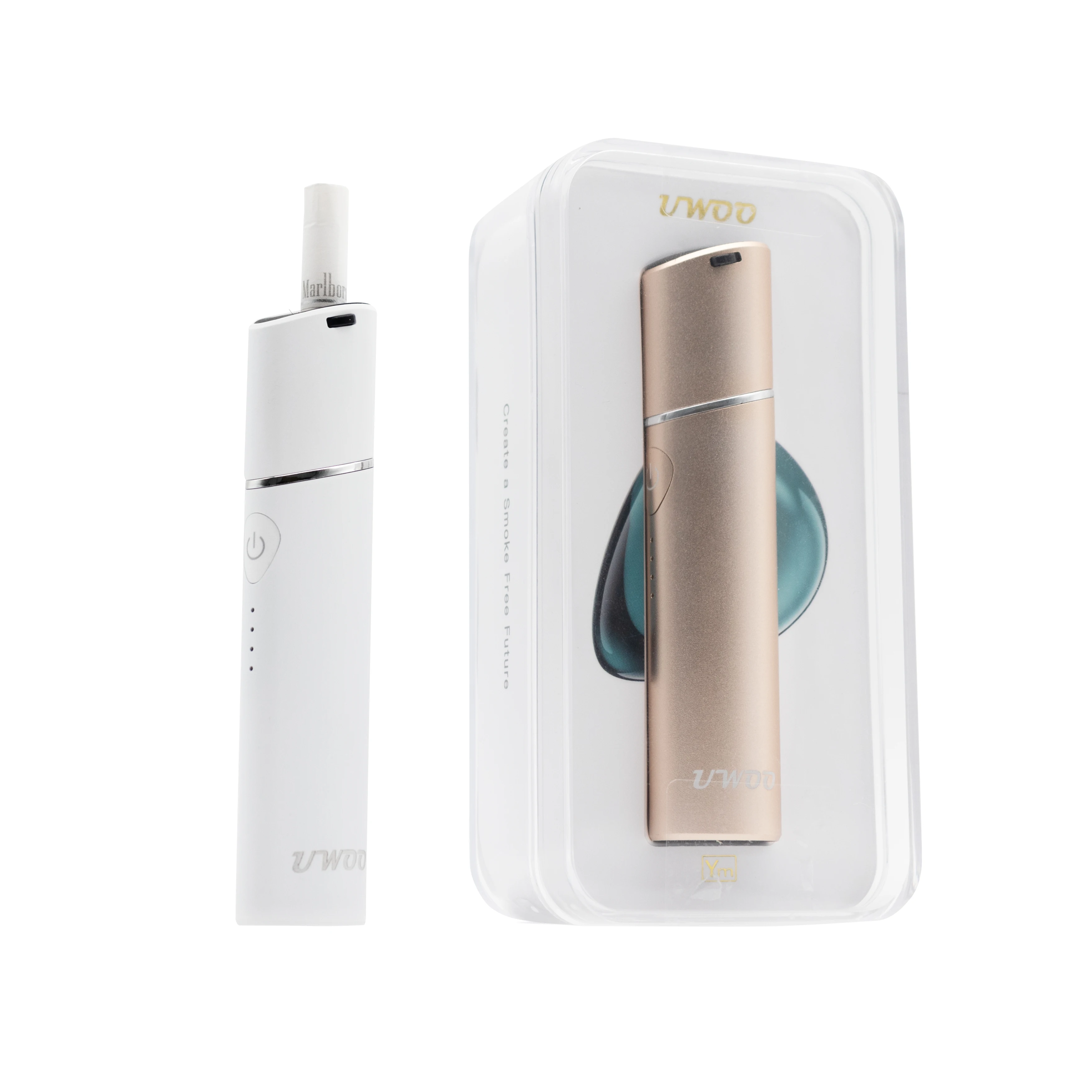 
Brand NEW UWOO Y1 YM heat not burn devices smoking 15pcs stick heating iqo vape 