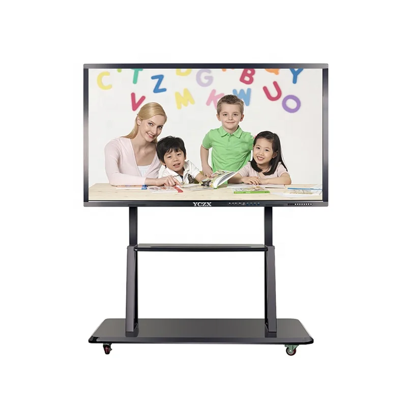 86 inch finger multi touch screen smart lcd display classroom electronic digital interactive whiteboard