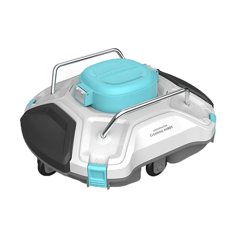 Cordless Indoor Outdoor Pool Cleaner Robot Swimming Pool Vacuum Cleaner