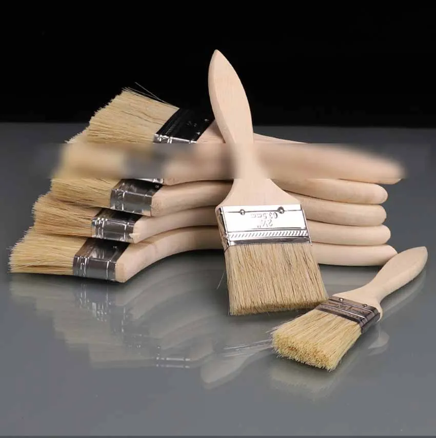 Paint BrushBoat Paint BrushWholesale BBQ BrushIndustrial Wood Handle Brush