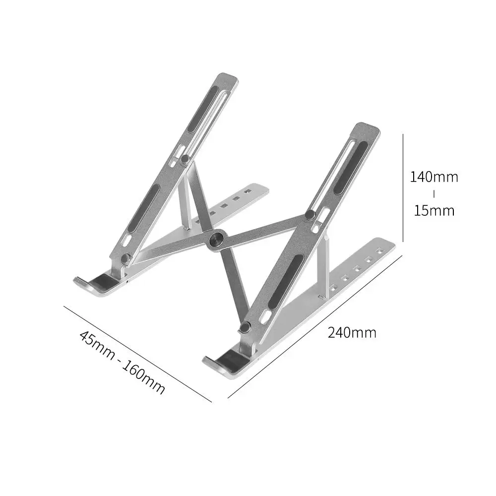 Laptop Stand  Wholesale Aluminum Alloy Riser with Cooling and Invisible Vertical Design