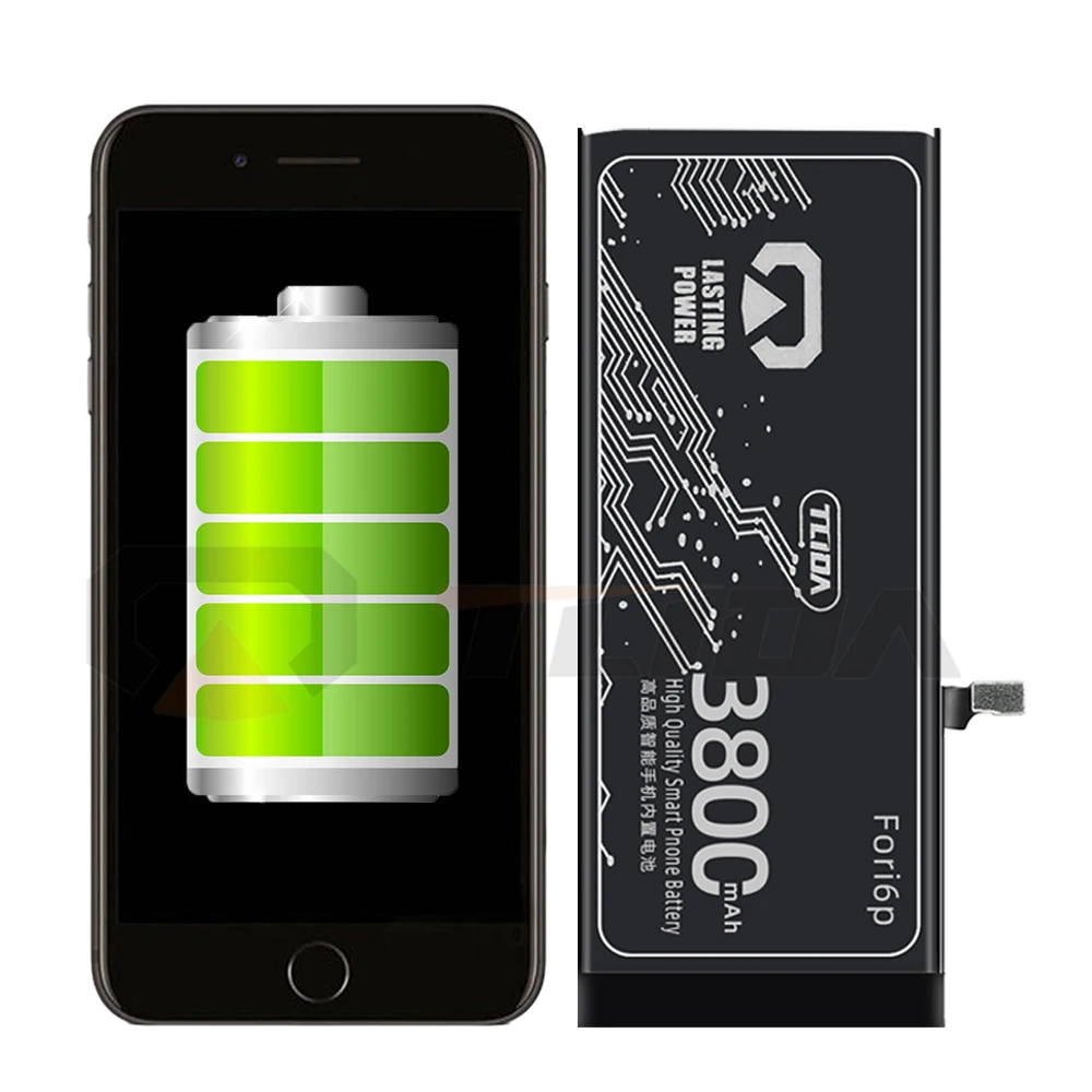 TLIDA Hot Selling For Apple iPhone 6 Plus Wholesale Original Phone Replacement Battery For iPhone 6Plus 6S 7 8 X Xr Battery