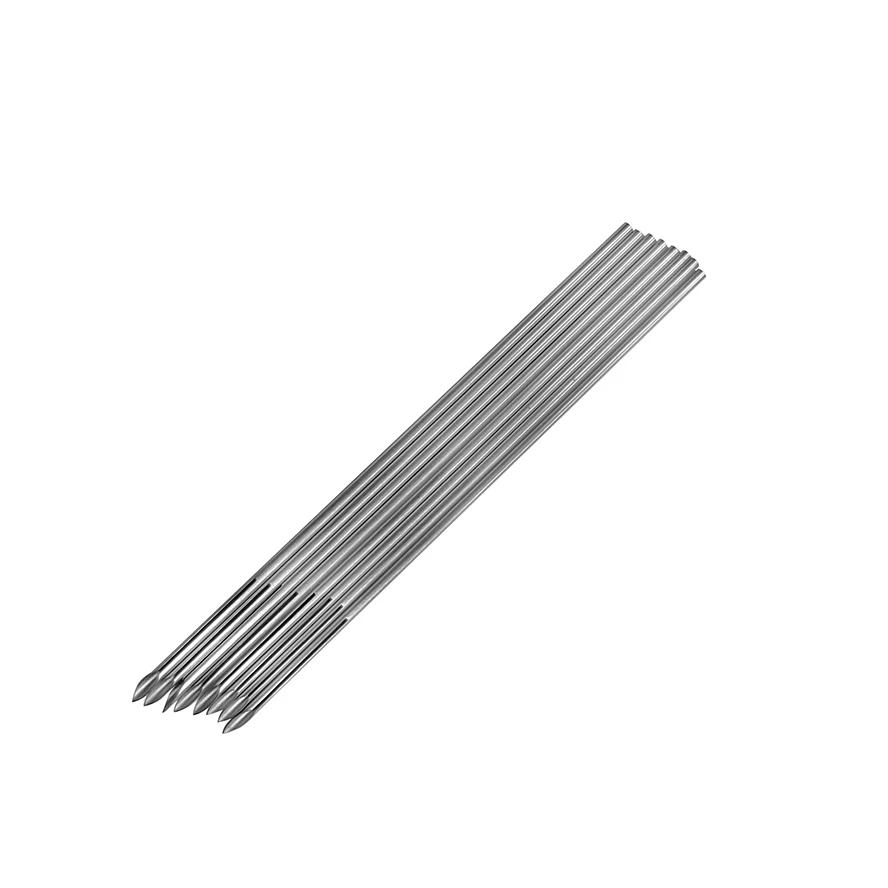 China Cheap Price Slit Groove Stainless Steel Hair Transplant Needle for Implante