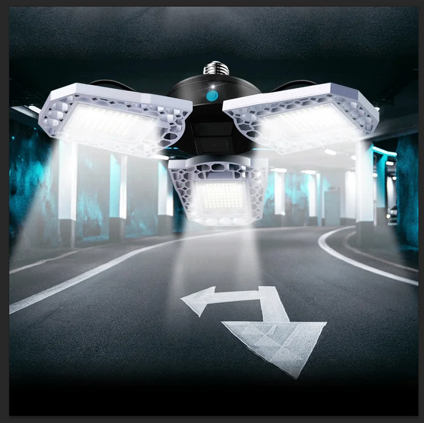 
China Professional 100w energy saving lamp led corn garage red green light parking space indicator 