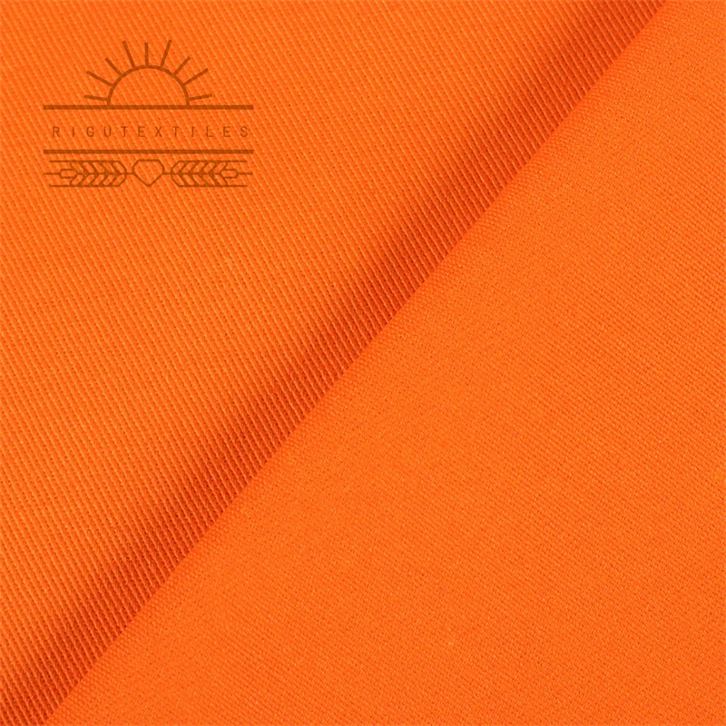 RIGU Textiles Waterproof for Tactical Pants Garments Ripstop Stretch cvc tc Fabric China Factory Poly Cotton 230gsm