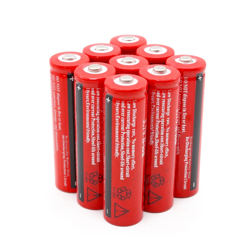 Factory production customized 18650 16340 14500 26650 battery7.4V 3.7V lithium battery combination 18650 brand battery