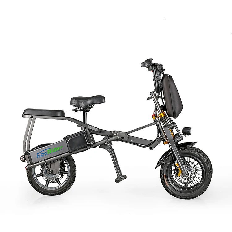 EcoRider E6-7 250W Electric Bike for Adult Electrical Motorcycle City Road Electric Bicycle