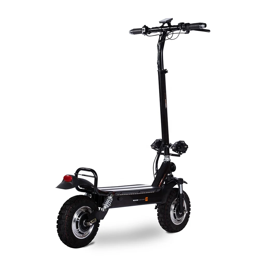 Electric Scooter With 48V 1000W x 2 Brushless Dual Motor