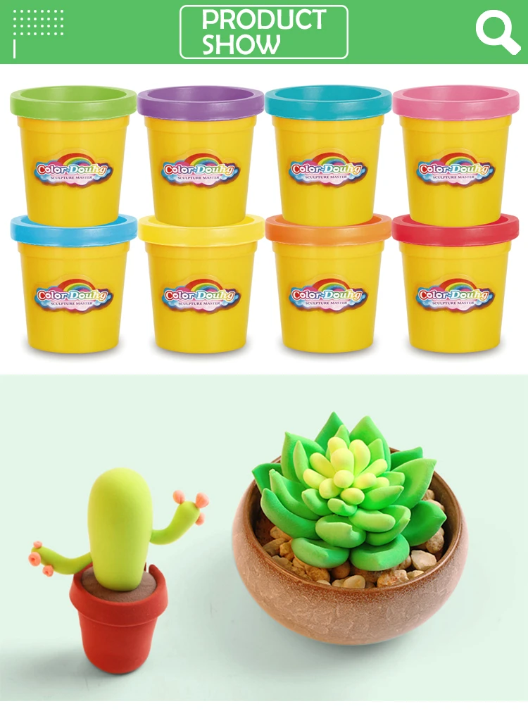 Рождественский подарок красочная глина творческий игровой набор теста игрушки детская