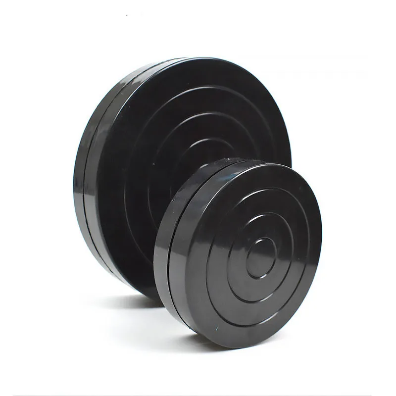 Bview Art Double Side Small Art Class Rotation Table Plastic Ceramic Sculpting Wheel