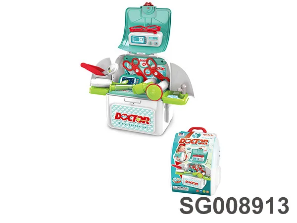 Kids mini 2-in-1 simulation medical equipment toys doctor box suitcase toys play sets