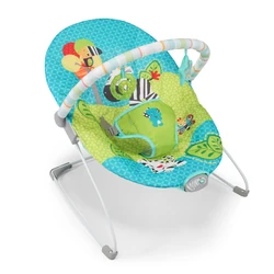 Manufacturer High Standard Delicate Suitable For 0-6 Months Old Kids Folding Metal Baby Rocking Chair