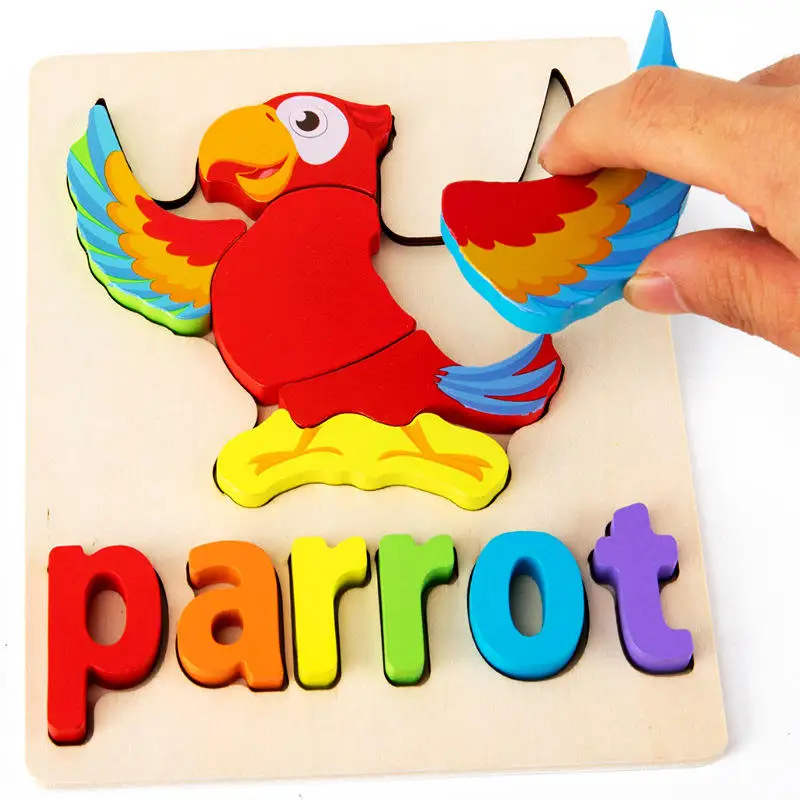 3d Animal Busy Board Wooden Toys Montessori Early Education Juguetes Para Ninos 2024