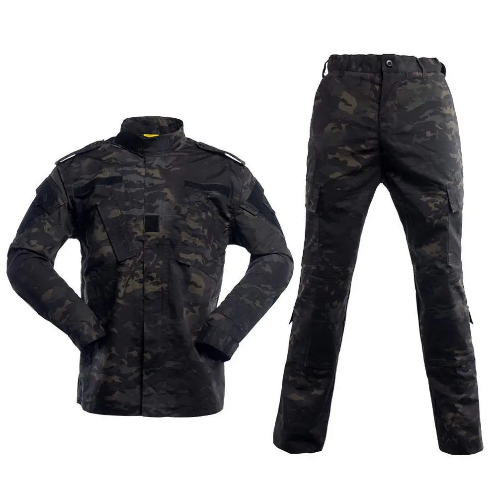Top Polyester spandex military clothing military uniform  american military uniform set