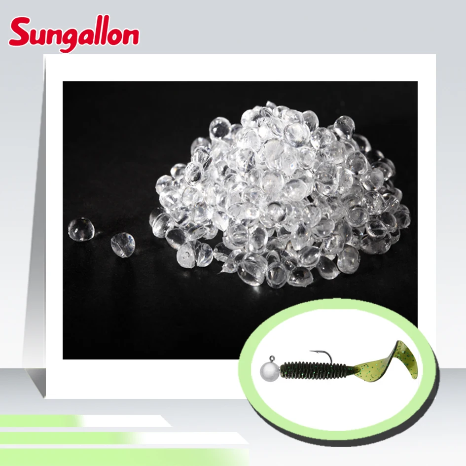 TPE artificial bait fish lures customiztaion raw material factory wholesale injection TPE/TPR/TPU granules