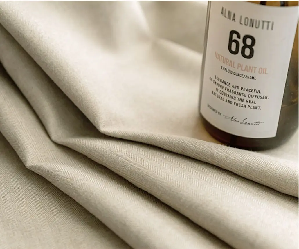 Factory supply latest Coat 100% blackout  decorate  linen fabric curtain