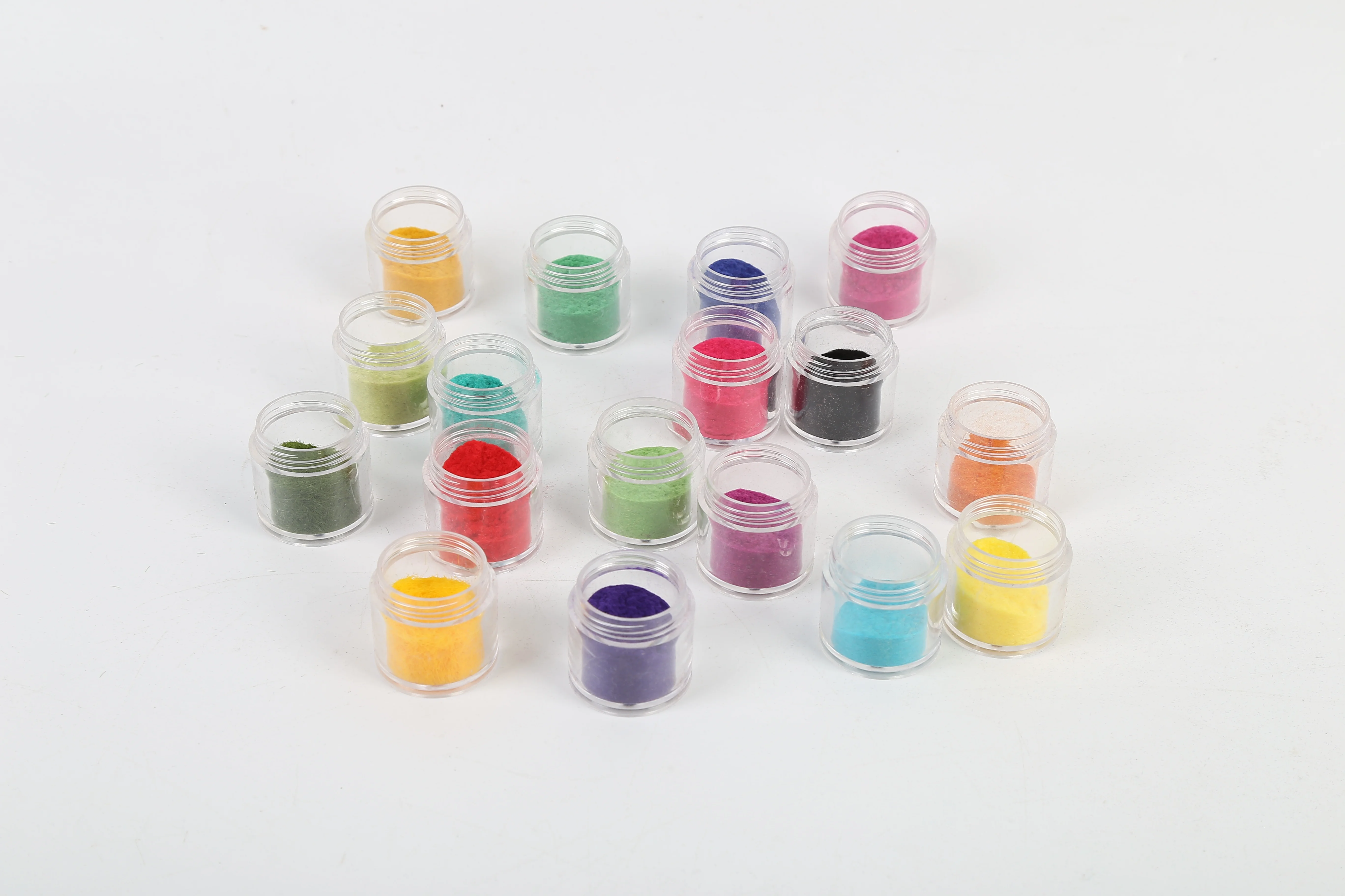 Free Sample 100% Nylon Flock Powder Polyamide Fiber Electrostatic Flocking Material Suede Powder