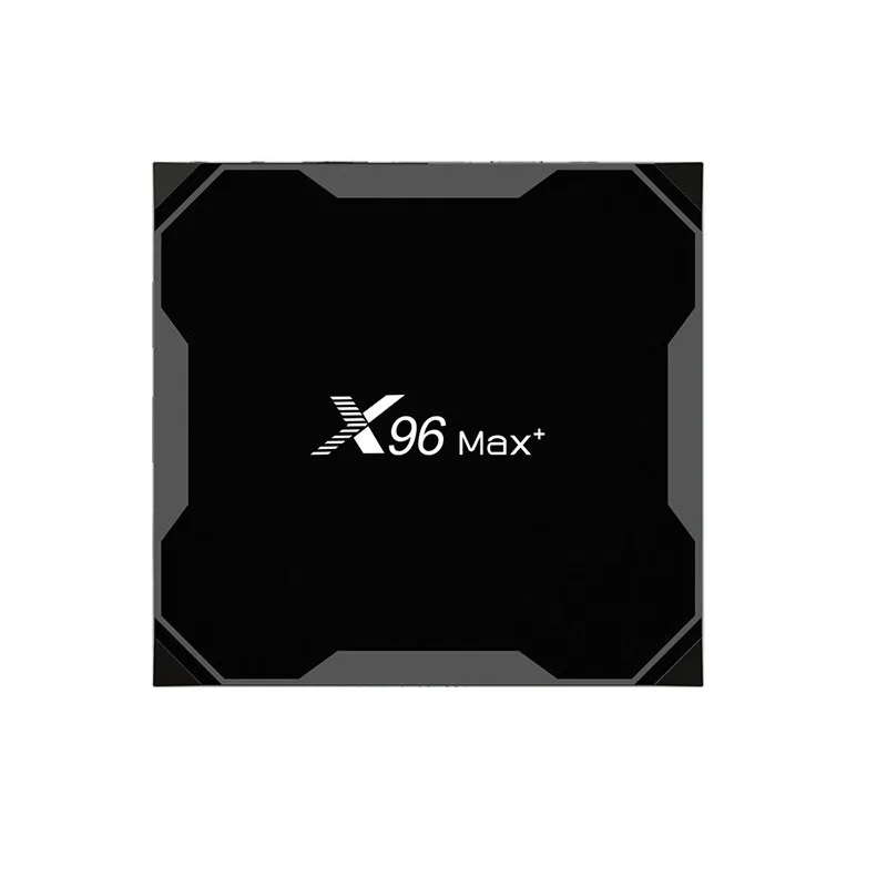 Top Sales Android 9.0 Smart TV Box Android TV X96 Max Plus Box IPTV Player Device with 2.4G 5G WIFI