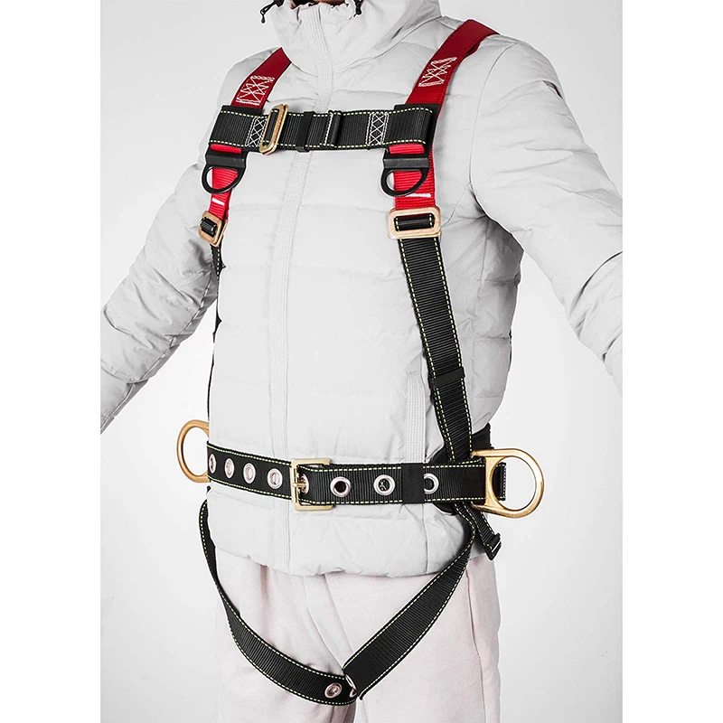 high tenacity fall arrest protector full body safety harness belt