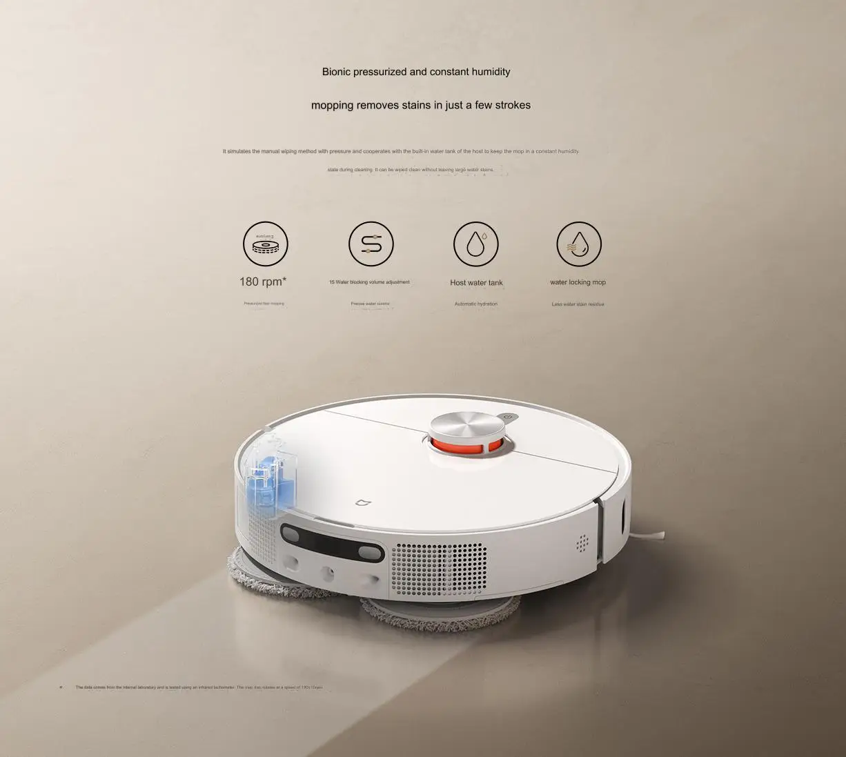 Original  for M30 S All-in-one Sweeping and Mopping Robot 7300Pa Welt Cleaning Smart No-Clean Constant Humidity Mopping