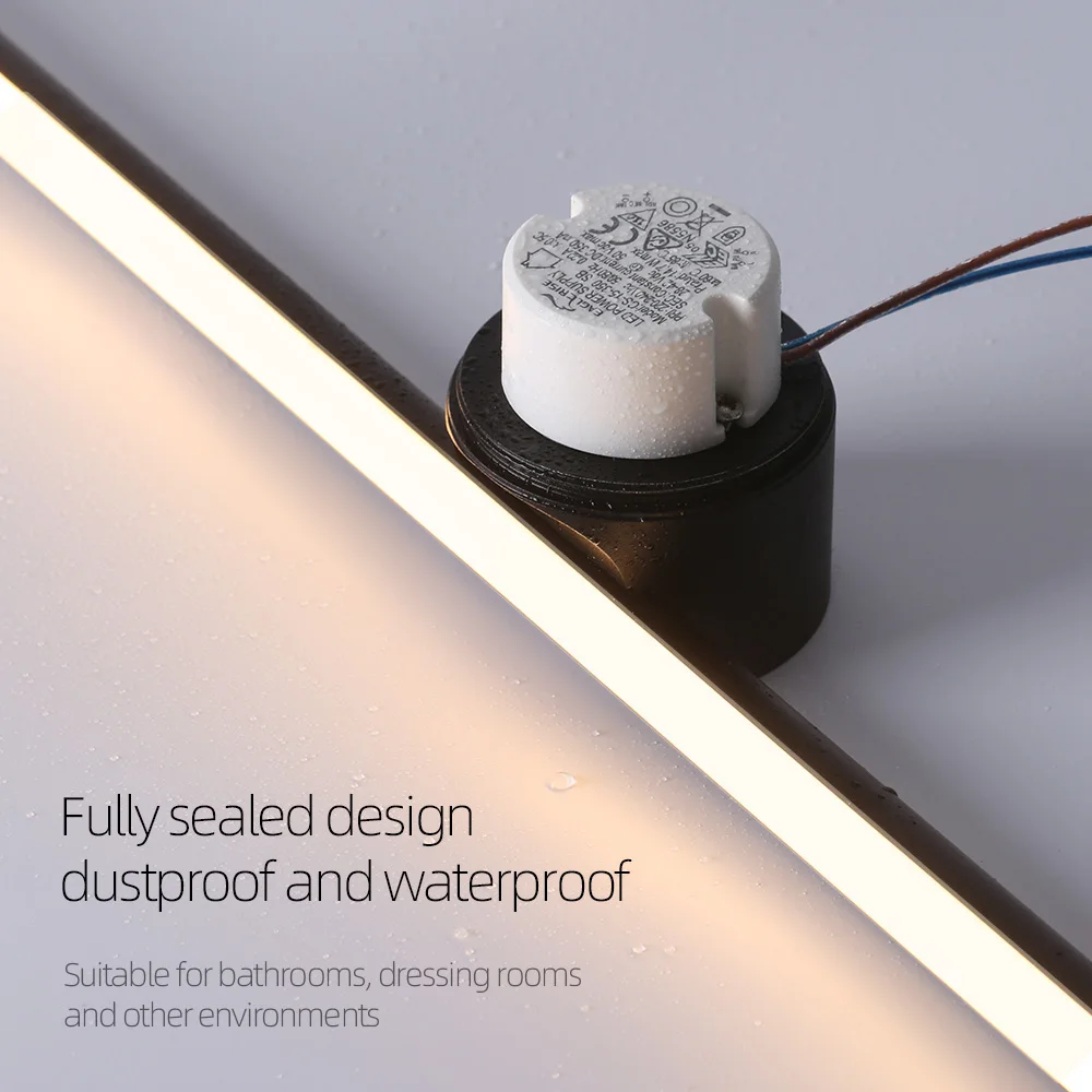 Aisilan house home decorative indoor living room waterproof long wall bracket picture with led light