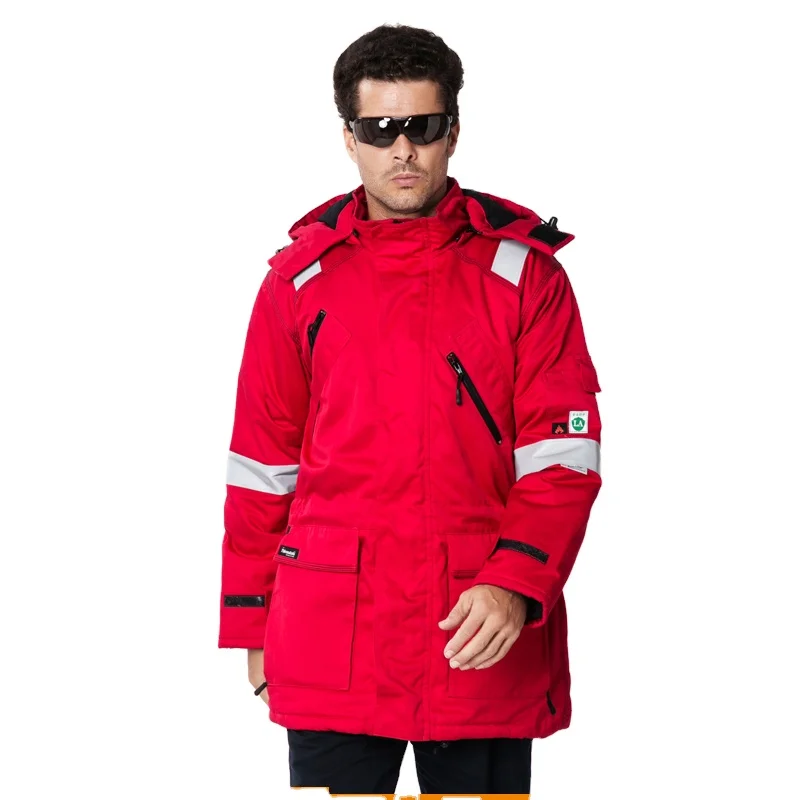 Tecron Safety fire retardant clothing/ Insulated  Parka/FR fleece parka