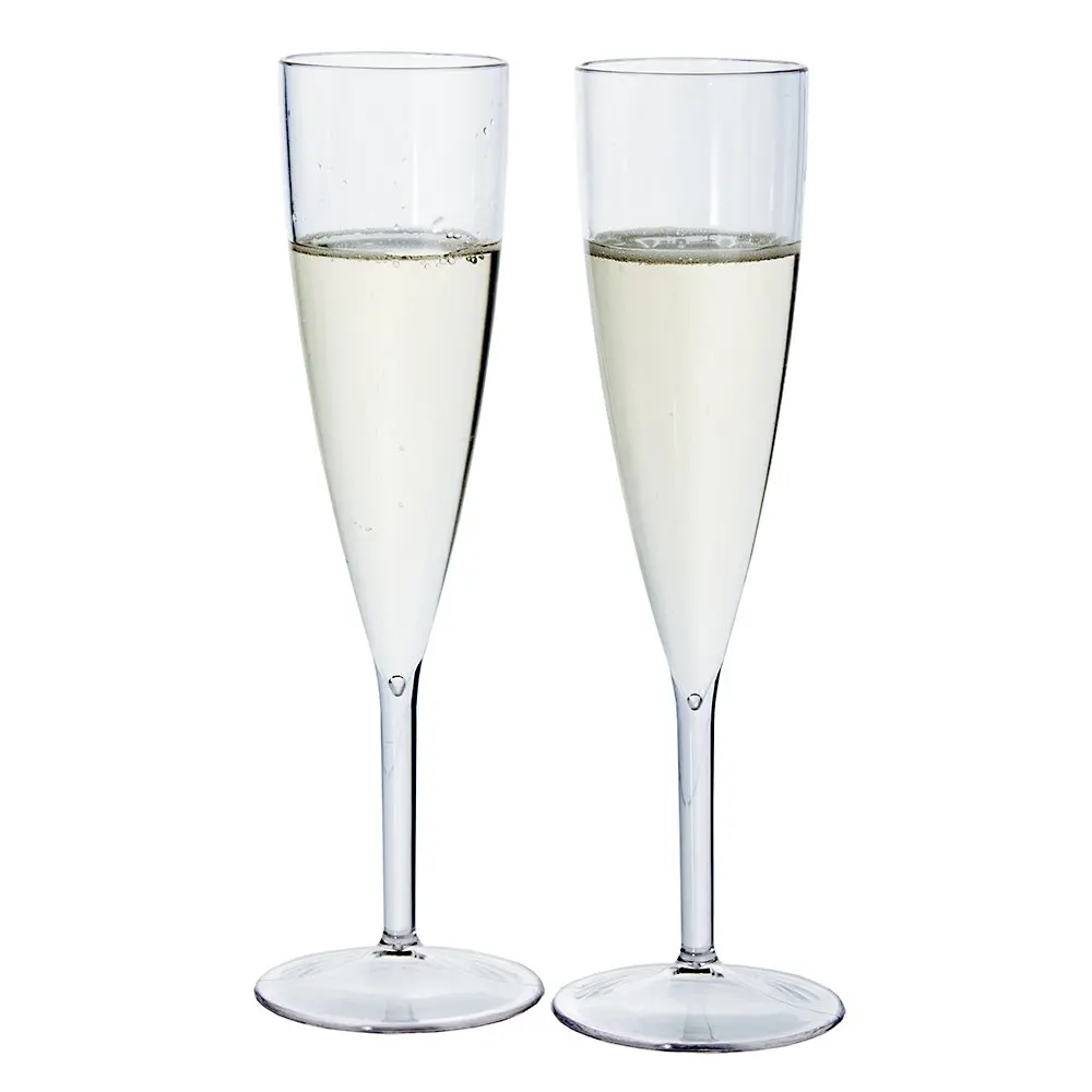 5oz Clear Acrylic Champagne flute